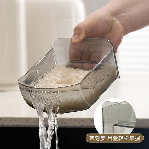 摩登主妇装米桶家用防虫防潮密封米箱食品级储粮桶大米储存器米缸 商品图2