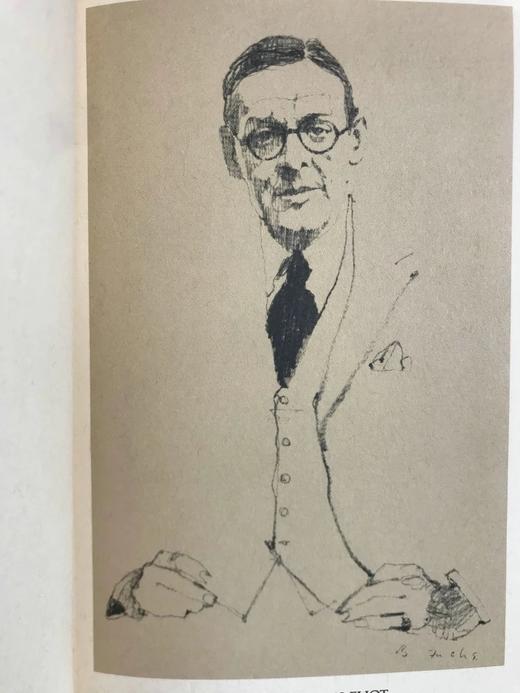 含藏书票限量版！T.S.艾略特诗集 1幅肖像插图 豪华皮装18开 商品图4