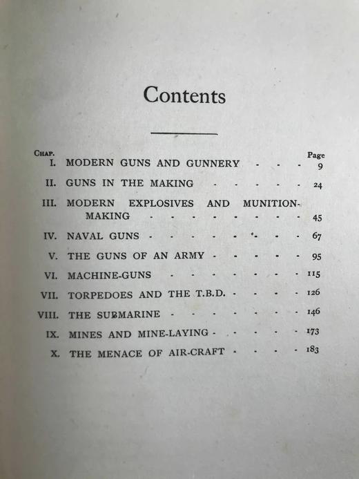 1918年 现代海陆空战争武器 35幅插图 全真皮精装32开 商品图4