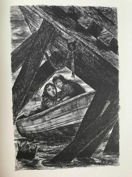 限量版！乔治·艾略特《弗洛斯河上的磨坊》 配多幅精美插图 豪华皮装18开 商品图13