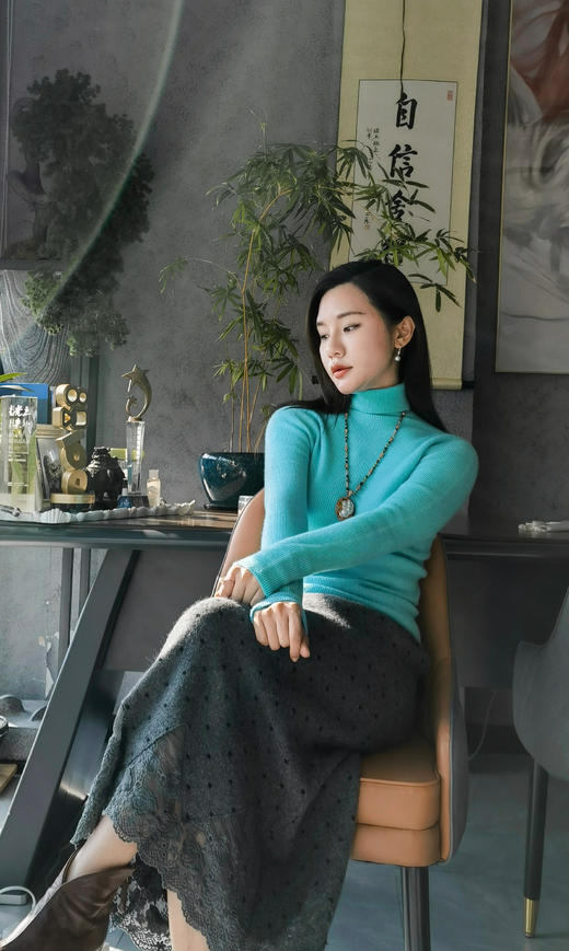 【母亲节献礼.珍珠节】“莫奈花园”巴洛克珍珠碧玺原石系列长链、戒指、耳环套装 商品图13