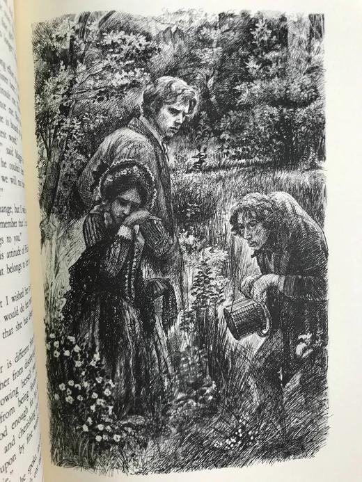 限量版！乔治·艾略特《弗洛斯河上的磨坊》 配多幅精美插图 豪华皮装18开 商品图10