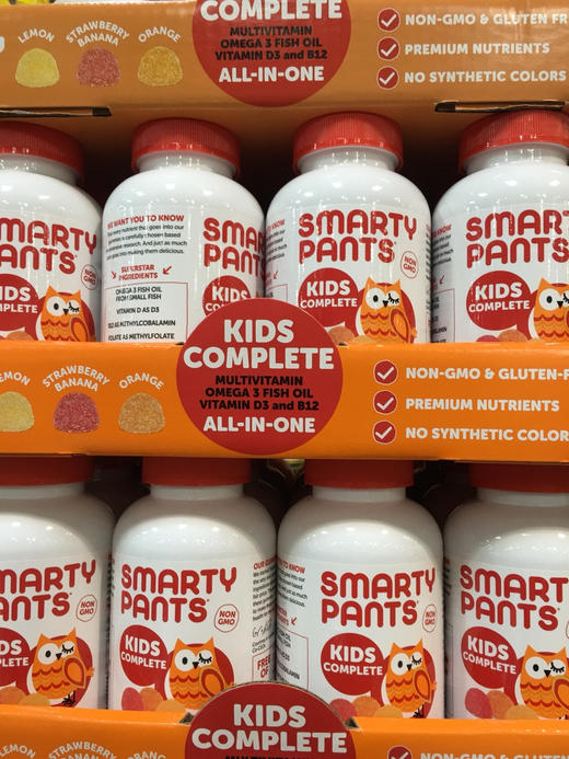 代买📣美国✈直邮1瓶228元🉐🉐【像吃糖一样把营养补充 不再困惑吃要问题】好产品推荐给宝贝们🇺🇸SmartyPants儿童多种维生素矿物质软糖 180粒（含Omega 3和维生素D） 商品图4
