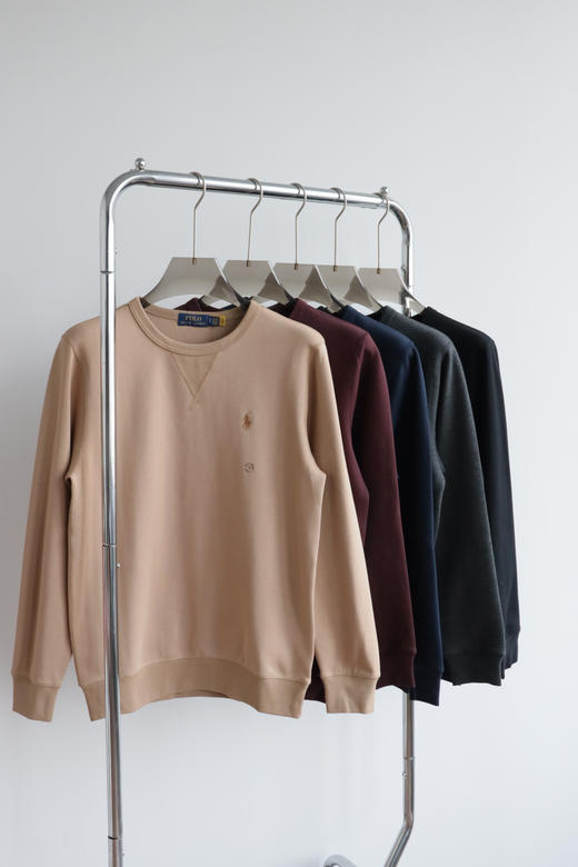 R.L 双面平纹针织 宽松圆领卫衣 WY879 商品图1