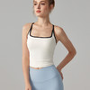 新款工字美背运动内衣女 防震亲肤裸感撞色瑜伽背心普拉提健身文胸女 BM MZ-270 商品缩略图1