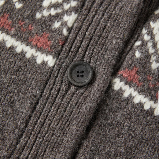 ROMI STUDIO“冬日松弛”100%澳洲进口绵羊毛费尔岛外套 RWBWST1475 商品图3