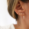 订购6周到｜Leo sedim-RISING-锆石 耳环（单只）［法国设计师］ 商品缩略图1