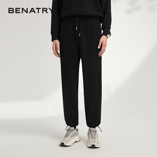 贝纳川商务西裤正装宽松易打理职业直筒西裤ECK332009 商品图3