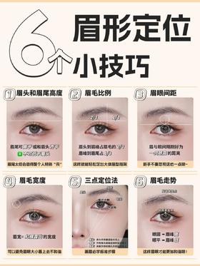 『骨相画眉』这6️⃣个标准一定要知道📣