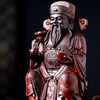 【青山特惠】小叶紫檀 | 如意财神高油密老料雕刻 b28 商品缩略图1