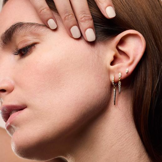 订购6周到｜Leo sedim-RISING-锆石 耳环（单只）［法国设计师］ 商品图2