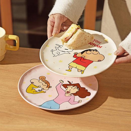 摩登主妇&蜡笔小新 碗盘碟餐具套装家用碗具生日乔迁新居礼物 商品图2