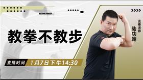 【1月7日 】教拳不教步