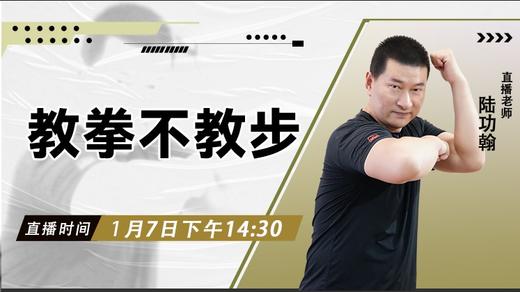 【1月7日 】教拳不教步 商品图0