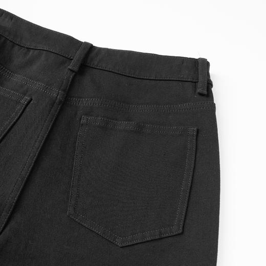 ROMI STUDIO“率性自我”莫代尔棉混纺软糯弹力微喇牛仔裤 431N2052 商品图4