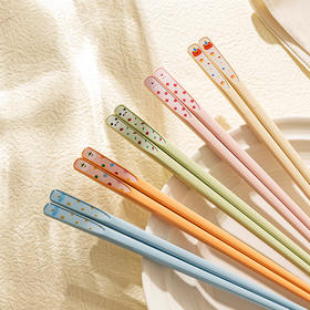 摩登主妇动物派对筷子家用高档抗菌防霉分人家庭专人专用合金筷子