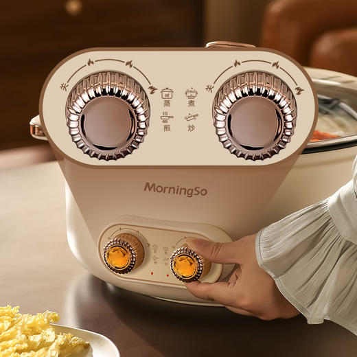 日用百货-鸳鸯锅电火锅锅家用多功能一体电煮锅大容量 商品图2