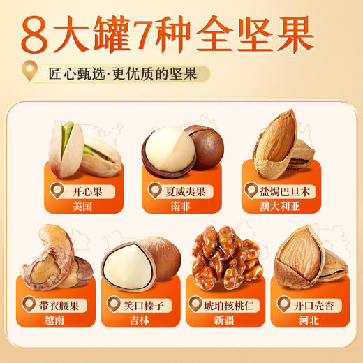 华味亨坚果礼盒1110g 商品图2