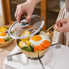 摩登主妇韩式泡面碗带手柄米酒碗餐具汤碗不锈钢拉面碗拌饭分食碗 商品缩略图3