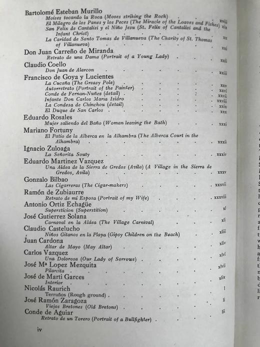 含藏书票！1921年 西班牙绘画 52幅插图（含10幅彩色手工贴图） 真皮脊精装大16开 商品图5