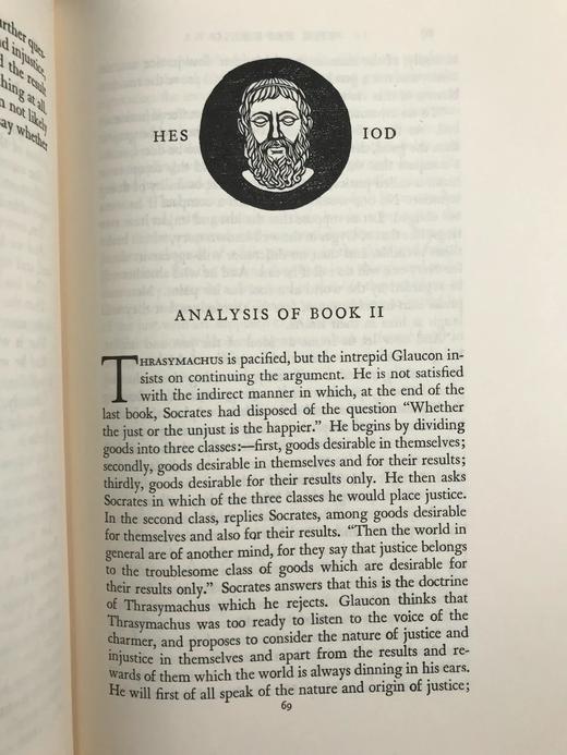 柏拉图《理想国》 弗里茨·克雷德尔木版画插图 豪华皮装18开 商品图11