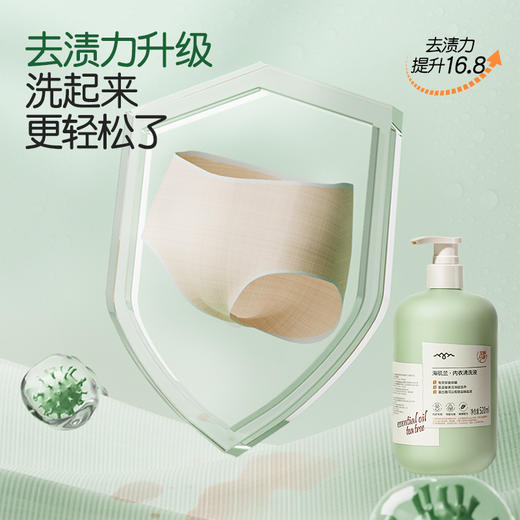 第2件半价「小苏打内衣清洗液」澳洲Seaklam海肌兰内衣清洗液 去血渍 植物萃取 温和不伤手 孕婴可用 买即赠2瓶便携装 商品图2