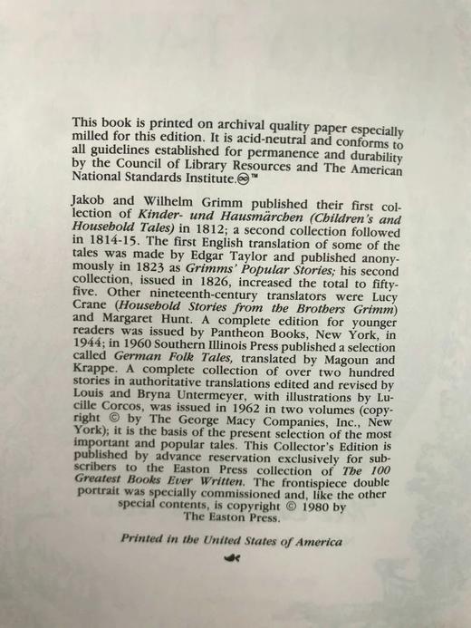 格林童话故事集 配精美插图 豪华皮装16开 商品图3