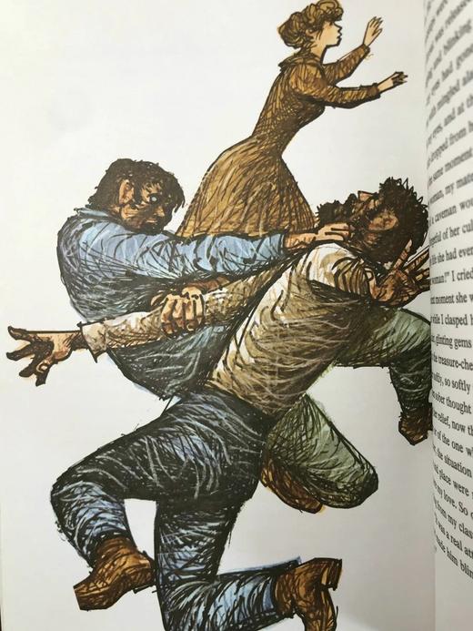 杰克·伦敦《海狼》 数十幅插图（含多幅彩色） 豪华皮装16开 商品图11