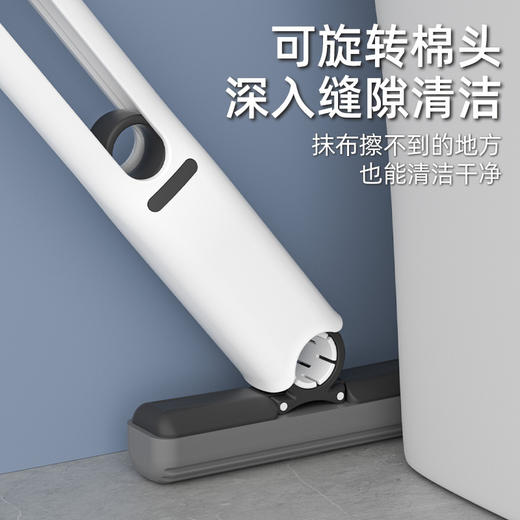桌面拖把爆款迷你小拖把免手洗家用清洁海绵厨房手持折叠式 商品图1