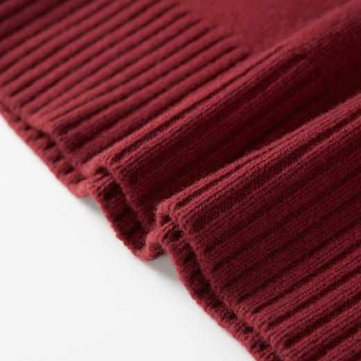 ROMI STUDIO“温暖如初”100绵羊毛软糯厚款圆领套头毛衫RWCSST1706 商品图5