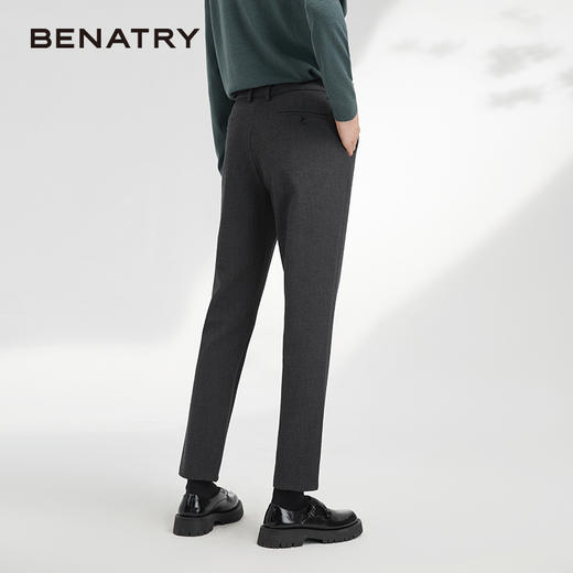 贝纳川商务休闲高端直筒正装男士西裤休闲裤ECK332003138 商品图4