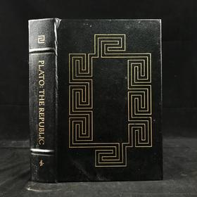 柏拉图《理想国》 弗里茨·克雷德尔木版画插图 豪华皮装18开