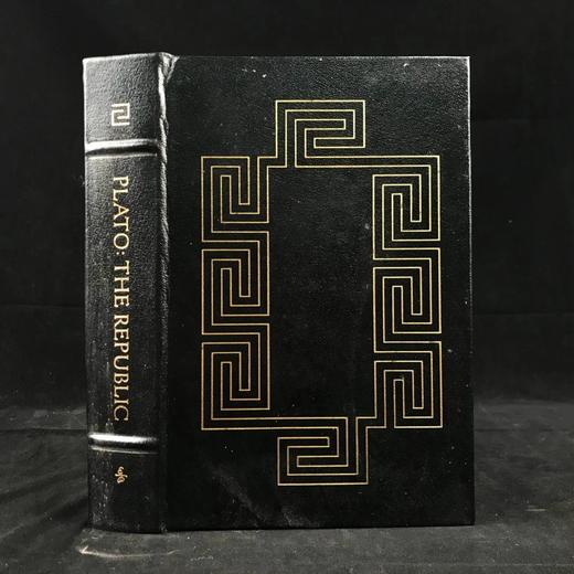 柏拉图《理想国》 弗里茨·克雷德尔木版画插图 豪华皮装18开 商品图0