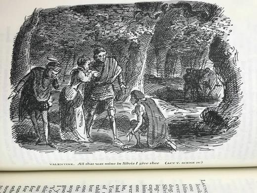 莎士比亚喜剧集 数十幅插图 豪华皮装18开 商品图8