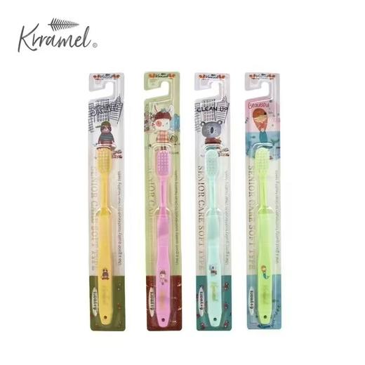 KRRAMEL气垫梳子梳子蓬松颅顶 松塔猪鬃护发梳礼盒 新年特惠赠送儿童牙刷 商品图4