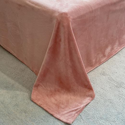 【一套约8.6斤重】秋冬御寒保暖加厚保暖针织兔毛条纹四件套 柔软亲肤不起静电套件 商品图8