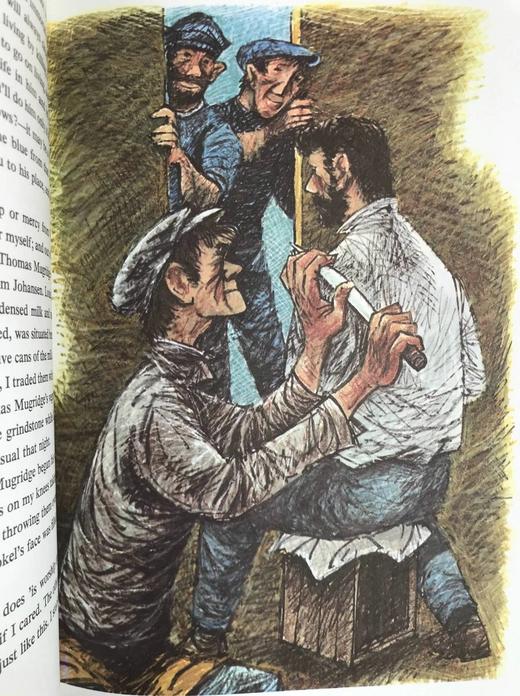 杰克·伦敦《海狼》 数十幅插图（含多幅彩色） 豪华皮装16开 商品图7