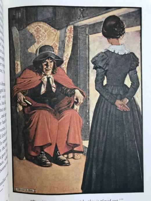 限量版！夏洛蒂·勃朗特《简·爱》 12幅彩色插图 豪华皮装18开 商品图10