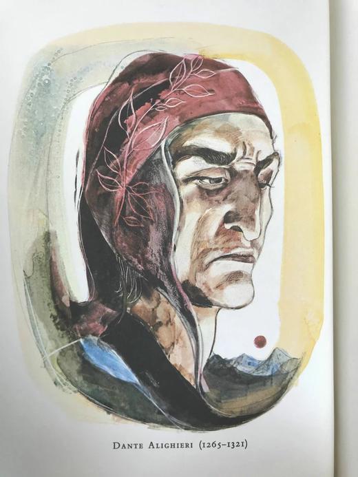 但丁《神曲》 威廉·布莱克32幅插图 豪华皮装16开 商品图2