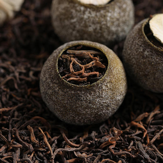 益柑柠丨新会天马小青柑 柑皮普洱茶 250g 2罐配精美手提袋 新旧包装随机发货 商品图3