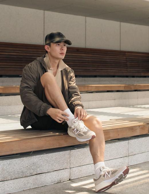 THS 1.6-限时 LP家X NB合作版 情侣款 老钱风990v6运动鞋 QZ101 商品图3