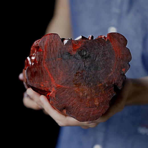 【青山特惠】小叶紫檀 | 如意财神高油密老料雕刻 b28 商品图8