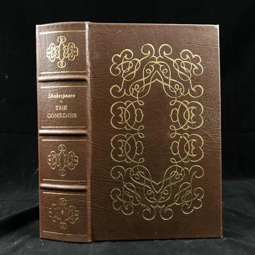 莎士比亚喜剧集 数十幅插图 豪华皮装18开 商品图0