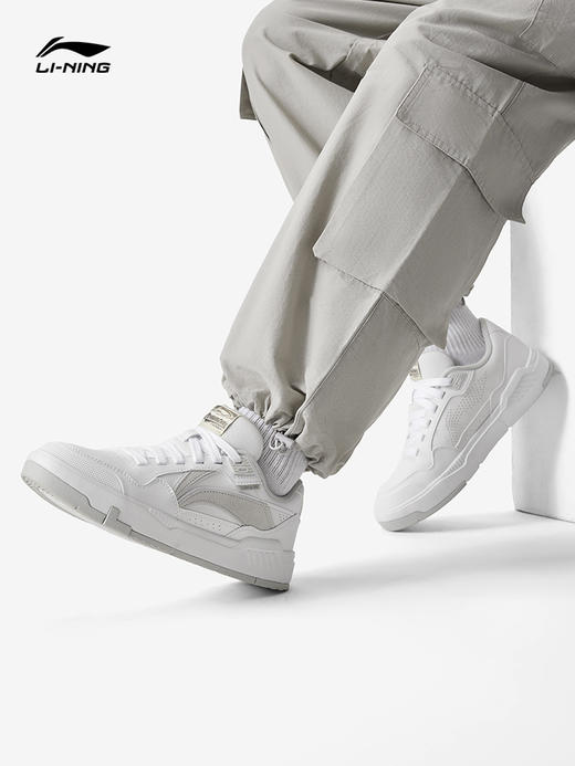 李宁COMMON 80s男子舒适软弹经典休闲鞋AGCU157【库存有限，如无货将做退款，介意慎拍！】 商品图5