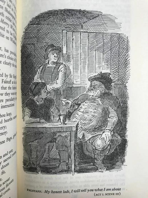 莎士比亚喜剧集 数十幅插图 豪华皮装18开 商品图7