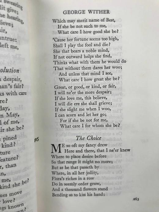 札尼斯朵夫工坊特装本！约20世纪早期 牛津英国诗歌集 全真皮精装36开 商品图5