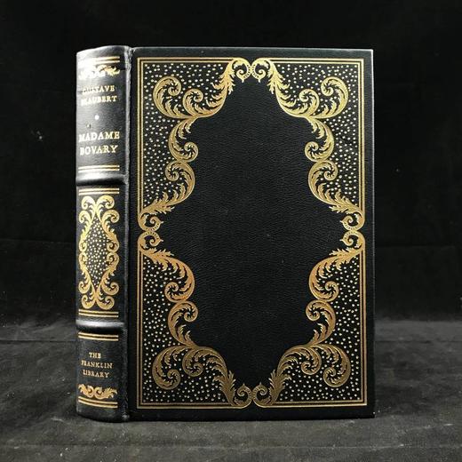 限量版！福楼拜《包法利夫人》 配多幅精美插图 豪华皮装32开 商品图0