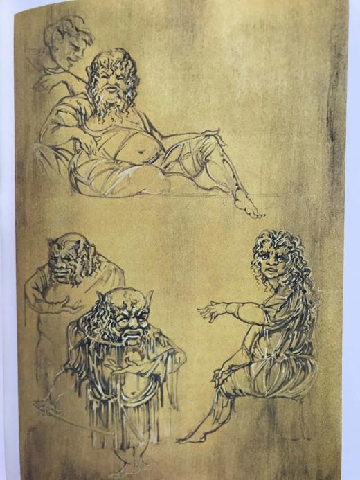 限量版！佩特罗尼乌斯《萨蒂利孔》 配多幅彩色插图 豪华皮装大32开 商品图5