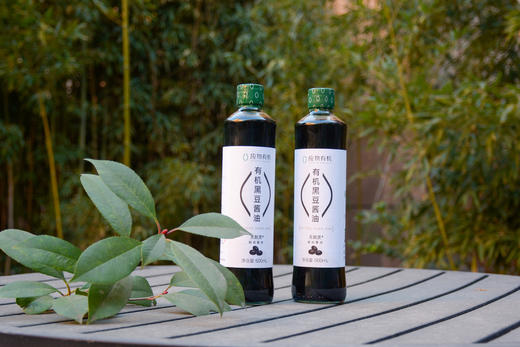 有机黑豆酱油 500ml/瓶 商品图1