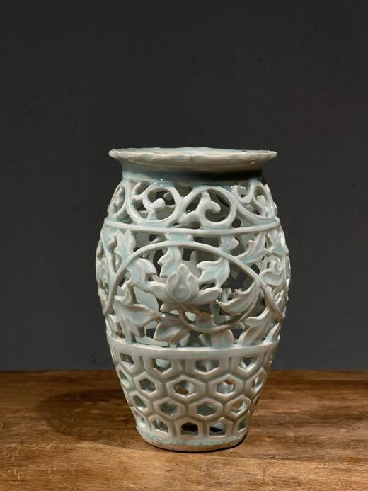 影青镂空灯笼式瓶，顺丰包邮 商品图13